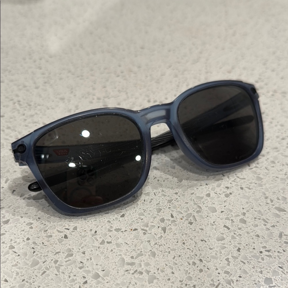 Oakley Ojector OO9018-1755 Sunglasses Crystal Blue Stonewash Prizm Black